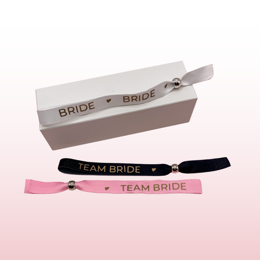 Pack Pulseiras "Bride" + "Team Bride"(6)